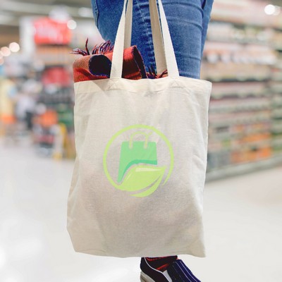 Econo 4.5 oz Cotton Tote Bag With Gusset